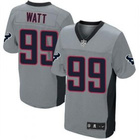 Wholesale Cheap Nike Texans #99 J.J. Watt Grey Shadow Youth Stitched NFL Elite Jersey