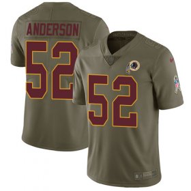 Wholesale Cheap Nike Redskins #52 Ryan Anderson Olive Youth Stitched NFL Limited 2017 Salute to Service Jersey