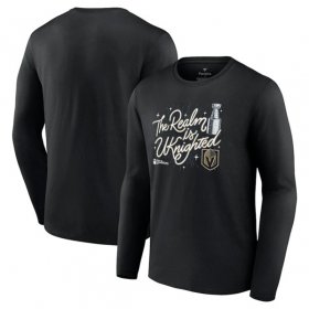 Wholesale Cheap Men\'s Vegas Golden Knights Black 2023 Stanley Cup Champions Celebration Long Sleeve T-Shirt