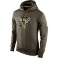 Wholesale Cheap Men's Pittsburgh Penguins Nike Salute To Service NHL Hoodie