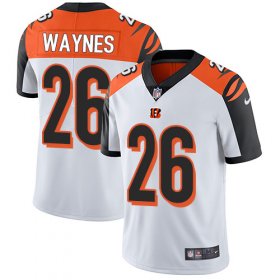Wholesale Cheap Nike Bengals #26 Trae Waynes White Youth Stitched NFL Vapor Untouchable Limited Jersey