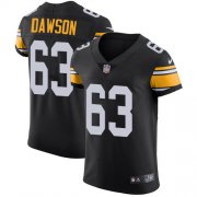 Wholesale Cheap Nike Steelers #63 Dermontti Dawson Black Alternate Men's Stitched NFL Vapor Untouchable Elite Jersey