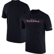Wholesale Cheap Houston Texans Nike Sideline Seismic Legend Performance T-Shirt Navy
