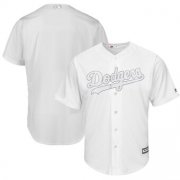 Wholesale Cheap Los Angeles Dodgers Blank Majestic 2019 Players' Weekend Cool Base Team Jersey White