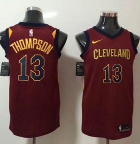 Wholesale Cheap Nike Cleveland Cavaliers #13 Tristan Thompson Red NBA Swingman Icon Edition Jersey