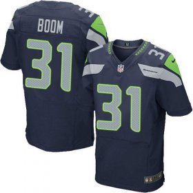Wholesale Cheap Nike Seahawks #31 Kam Chancellor Steel Blue Team Color Men\'s Stitched NFL Legion of Boom Elite Jersey
