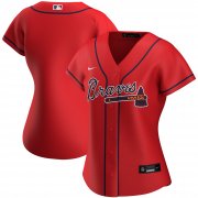 Wholesale Cheap Atlanta Braves Nike Women's Alternate 2020 MLB Jersey Red