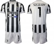 Wholesale Cheap Men 2021-2022 Club Juventus home white 1 Adidas Soccer Jerseys
