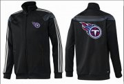 Wholesale Cheap NFL Tennessee Titans Team Logo Jacket Black_2