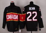 Wholesale Cheap Olympic 2014 CA. #22 Jamie Benn Black Stitched NHL Jersey