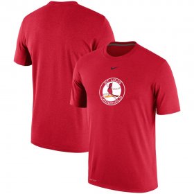 Wholesale Cheap St. Louis Cardinals Nike Batting Practice Logo Legend Performance T-Shirt Red