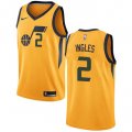Wholesale Cheap Nike Utah Jazz #2 Joe Ingles Yellow NBA Swingman Statement Edition Jersey
