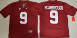 Wholesale Cheap Men's Alabama Crimson Tide #9 Bo Scarbrough Red Limited Stitched College Football Nike NCAA Jersey