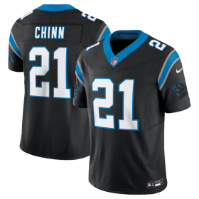 Wholesale Cheap Men\'s Carolina Panthers #21 Jeremy Chinn Black 2023 F.U.S.E. Vapor Untouchable Stitched Football Jersey