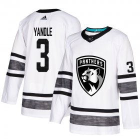 Wholesale Cheap Adidas Panthers #3 Keith Yandle White Authentic 2019 All-Star Stitched Youth NHL Jersey