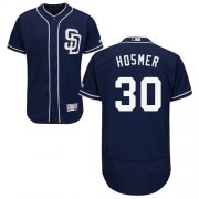 Wholesale Cheap Padres #30 Eric Hosmer Navy Blue Flexbase Authentic Collection Stitched MLB Jersey