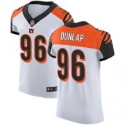 Wholesale Cheap Nike Bengals #96 Carlos Dunlap White Men's Stitched NFL Vapor Untouchable Elite Jersey