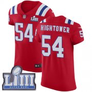 Wholesale Cheap Nike Patriots #54 Dont'a Hightower Red Alternate Super Bowl LIII Bound Men's Stitched NFL Vapor Untouchable Elite Jersey
