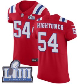 Wholesale Cheap Nike Patriots #54 Dont\'a Hightower Red Alternate Super Bowl LIII Bound Men\'s Stitched NFL Vapor Untouchable Elite Jersey