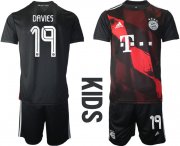 Wholesale Cheap 2021 Bayern Munich away youth 19 soccer jerseys