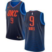 Wholesale Cheap Nike Thunder #9 Nerlens Noel Navy Blue NBA Swingman Statement Edition Jersey