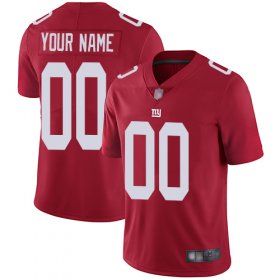 Wholesale Cheap Nike New York Giants Customized Red Men\'s Stitched NFL Limited Inverted Legend Jersey
