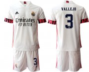 Wholesale Cheap Men 2020-2021 club Real Madrid home 3 white Soccer Jerseys1
