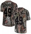 Wholesale Cheap Nike Bills #49 Tremaine Edmunds Camo Youth Stitched NFL Limited Rush Realtree Jersey