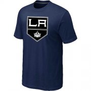 Wholesale Cheap Los Angeles Kings Big & Tall Logo Midnight Blue NHL T-Shirt