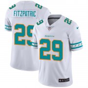 Wholesale Cheap Miami Dolphins #29 Minkah Fitzpatrick Nike White Team Logo Vapor Limited NFL Jersey