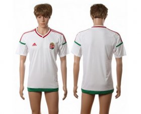 Wholesale Cheap Hungary Blank Away Soccer Country Jersey