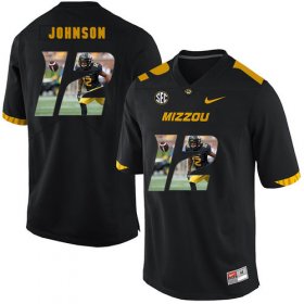 Wholesale Cheap Missouri Tigers 12 Johnathon Johnson Black Nike Fashion College Football Jersey