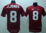Wholesale Cheap Alabama Crimson Tide #8 J.Jones Red Jersey