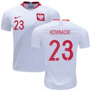 Wholesale Cheap Poland #23 Kownacki Home Soccer Country Jersey
