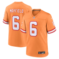Cheap Men's Tampa Bay Buccaneers #6 Baker Mayfield Orange Game Limited Stitched Jersey