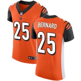 Wholesale Cheap Nike Bengals #25 Giovani Bernard Orange Alternate Men\'s Stitched NFL Vapor Untouchable Elite Jersey