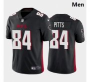 Wholesale Cheap Men Atlanta Falcons #84 Kyle Pitts Black 2021 Draft Jersey