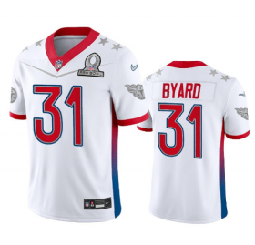 Wholesale Cheap Men\'s Tennessee Titans #31 Kevin Byard 2022 White Pro Bowl Stitched Jersey