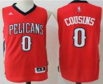 Wholesale Cheap Men's New Orleans Pelicans #0 DeMarcus Cousins Red Stitched NBA Revolution 30 Swingman Jersey