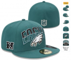 Wholesale Cheap Philadelphia Eagles fitted hats 06