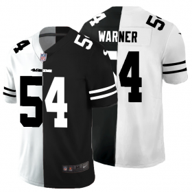 Cheap San Francisco 49ers #54 Fred Warner Men\'s Black V White Peace Split Nike Vapor Untouchable Limited NFL Jersey