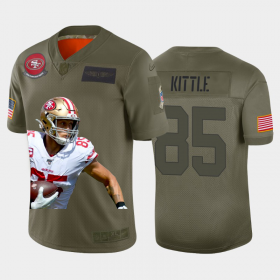 Cheap San Francisco 49ers #85 George Kittle Nike Team Hero 2 Vapor Limited NFL Jersey Camo