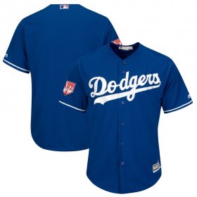Wholesale Cheap Dodgers Blank Royal 2019 Spring Training Cool Base Stitched MLB Jersey