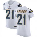 Wholesale Cheap Nike Chargers #21 LaDainian Tomlinson White Men's Stitched NFL Vapor Untouchable Elite Jersey