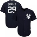 Wholesale Cheap Yankees #29 Gio Urshela Navy Blue New Cool Base Stitched MLB Jersey