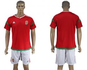 Wholesale Cheap Hungary Blank Home Soccer Country Jersey
