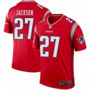 Wholesale Cheap Men's New England Patriots #27 J.C. Jackson Legend Inverted Red Jersey