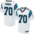 Wholesale Cheap Nike Panthers #70 Trai Turner White Men's Stitched NFL Elite Jersey