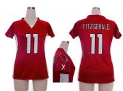 Wholesale Cheap Nike Cardinals #11 Larry Fitzgerald Red Team Color Draft Him Name & Number Top Women's Stitched NFL Elite Jersey