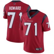 Wholesale Cheap Nike Texans #71 Tytus Howard Red Alternate Men's Stitched NFL Vapor Untouchable Limited Jersey